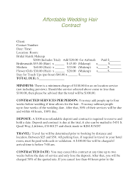 Affordable Wedding Hair Contract Client Contact Number Date In 2021 Contract Template Business Hairstyles Bridal Hair And Makeup