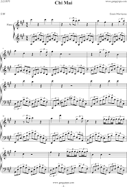 Ich werde oft gefragt nach einer klavierakkorde tabelle und bin dabei auf folgende, nützliche seitegestoßen: Ennio Morricone Chi Mai Bladmuziek Piano Music Piano Chords Chart Music Score