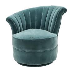 Art Deco Swivel Chair Eichholtz Aero Turquoise Chair Turquoise Furniture Swivel Barrel Chair