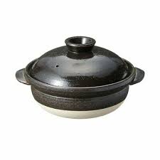 Our pots can go directly from the refrigerator to a hot oven and back again without cracking! Muji Japanese Clay Pot Black 1 6l D25xh16cm Gas Fire Oven Earthenware Moma Ebay