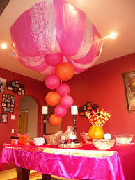 Use Masking Tape And Attach Plastic Table Cloths To Ceiling I Found A Similar Idea On Pinterest Sor Birthday Decorations Party Decorations Party Centerpieces
