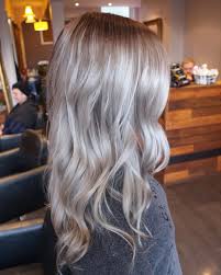 Root Stretch Blended Into Icy Blonde Ends Root Stretch Hair Blonde Blonde Root Stretch Blonde Ends