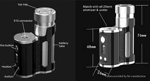 This is a very compact side by side mod that's powered by a single high drain 21700 battery. Mechlyfe Paramour Sbs Mod 21700 E Zigaretten Shop Schweiz