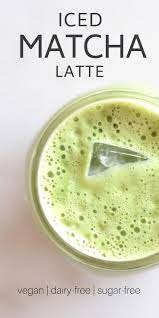 Iced Matcha Green Tea Latte Recipe Real Vibrant Recipe Iced Matcha Latte Iced Matcha Matcha Latte