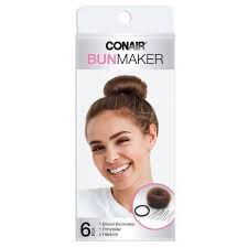 Hair up styles medium hair styles easy hairstyles for long hair wedding hairstyles low bun hairstyles short hair updo hair day new hair great hair. Conair Bun Maker Kit For All Hair Types 6pc Target