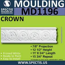 Many people think that 36 inches is the proper height of a chair rail in a typical home. 1 7 8 Height Pu Molding Chair Rail Panel Moulding Other Lumber Composites Home Garden Worldenergy Ae