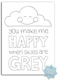 You Are My Sunshine Free Coloring Prints Tried True Creative Free Coloring Pages Coloring Pages Coloring Books
