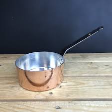 Flat bottom ensure even heat retention and distribution of heat. Copper 4 12cm Small Spun Saucepan Available For Same Day Despatch