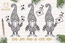 Cute, romantic scandinavian gnome surrounded by valentine's day hearts. Free Svgs Download Valentine Gnomes Svg Valentine S Day Svg Gnome With Flor Free Design Resources
