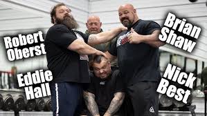 Training with The Strongmen at BRIAN SHAW'S GYM!!!