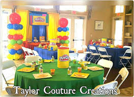 Play Doh World Birthday Party Ideas Photo 8 Of 18 Play Doh Party Crayola Birthday Party Playdough Party