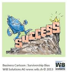 business cartoon survivorship bias by wibi and wib solutions switzerland check for more on management thinking