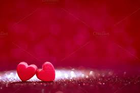 Love Red Heart Background Heart Background Glitter Background Red Heart