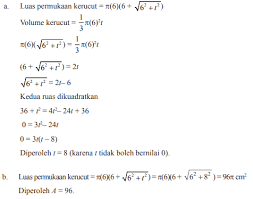 Adapun kunci jawaban matematika kelas 9 halaman 55, 56 semester 1 memanglah diperlukan, yakni untuk menunjang proses latihan. Jawaban Buku Siswa Matematika Kelas 9 Latihan 5 2 Kerucut Hal 293 Pentium Sintesi