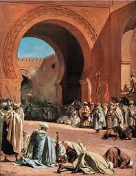 Jean Joseph Benjamin Constant The King Of Morocco Leaving To Receive A European Ambassador Museum Of Fine Arts Moroccan Art Montreal Museums