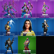 Obviously, soon wait for the passage of all these challenges! Leaked Fortnite Skins Leaked Unreleased Cosmetics Patch V12 50 Ggrecon