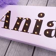 Personalized Name Light Name Sign Light Up Name Light Up Etsy Night Light Kids Light Up Letters Custom Marquee