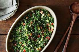 Lebanese Tabbouleh Lebensmittel Essen Arabische Gerichte Mediterrane Rezepte