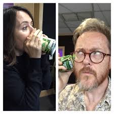 Geoff Lloyd and Annabel Port