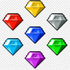 14 color comparison of chaos emeralds with characters. Chaos Png Images Pngwing