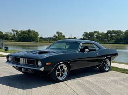 Image result for Formal Black 1973 Barracuda