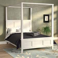 Solid wood maple four poster canopy bed! Canopy Wood Beds You Ll Love In 2021 Wayfair