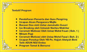Teks ucapan pengerusi majlis sempena mesyuarat agung pibg kali ke. Program Motivasi Mpkk Kg Sri Lalang Mersing Facebook