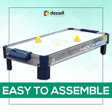 Harvil S Portable Tabletop Air Hockey Table Keeps Your Reflexes Sharp And Your Competitive Spirit Buzzing Airhockey Air Hockey Air Hockey Table Table Games