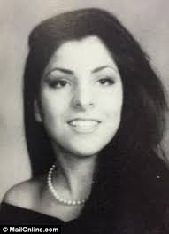 Popular: Jill Kelley is pictured left in her yearbook photo and with her husband Dr. Scott Kelley, right - article-2232159-1602B360000005DC-532_306x423