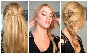 Quick and easy braided updo. 9 Simple Hairstyles For Bad Hair Days Fast Hairstyles Long Hair Styles Easy Hairstyle Video