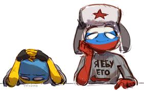 6/6 #countryhumans #art_countryhumans #countryhumans_art #countryhumans_fanart #countryhumansukraine #countryhumansfanart #countryhumans_ukraine #countryhumansarts. Kantrihumans Rossiya I Ukraina Kak