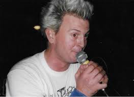 Benny Swank as a drunk driver, Halloween, sometime in the 90s.