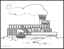 The mississippi river is the chief river of the largest drainage system in north america. Coloring Book Pages Lindie Lou Books