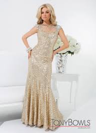 Sequin 2014 Tony Bowls Gown 114539