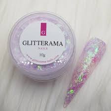 These acrylic nail designs are glamorous and unique, giving you the inspiration you'll need to create 11. Glitter Acrylic Powder Glitterama