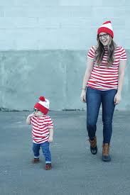 Childrens book, hiker, where's waldo, where's wally, world traveller. Mommy Me Costumes
