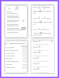 German For Beginners Easy Reading Texts And Worksheets Learn German German Language Learning Nouns And Verbs