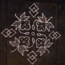 January 14, 2019) pongal kolam: S No 162 15 1 Ner Pulli Flower Kolam Artofit