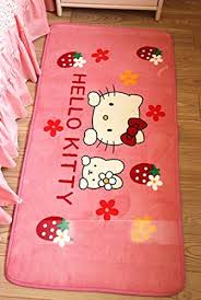 Cute Cartoon Hello Kitty Nonslip Door Mats Soft Children Roon Bed Rug Pink S Details Can Be Found By Clicking O Patterned Bathroom Rugs Hello Kitty Bed Rug