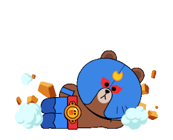 Share the best gifs now >>>. Brawl Stars Line Friends Line Friends Brawl Line Sticker