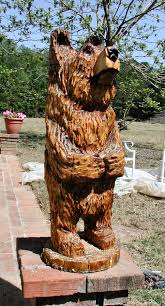 Pin By Sharon Broussard On Chainsaw Carving Ideas Bear Carving Chainsaw Wood Carving Wood Carving Faces