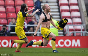 Includes the latest news stories, results, fixtures, video and audio. Sunderland 1 2 Burton Liam Boyce Sends Blacks Cats Down To League One Daily Mail Online