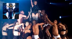 With underwear and stripped nights. Kylie Minogue Performs At London S G A Y Club Directlyrics