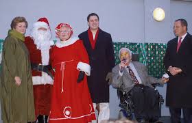 Santa Visits Queens