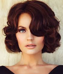 See these incredibly cute medium layered haircuts and hairstyles. Diy Craft Bag Vintage Hairstyles For Short Curly Hair