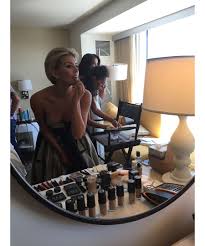 Charissa jean thompson is an american television host and sportscaster working for fox sports. Charissa Thompson Behind The Scenes Emmy Photos Dujour Charissa Thompson Tv Presenters Thompson