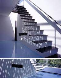 Suspended Staircases 18 Hanging Stair Tread Sets Weburbanist Cantilever Stairs Stairs Design Architect Office Design