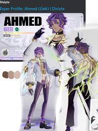 Isn't Ahmed supposed to be black? : r/Dislyte