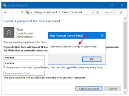 Fix Error Windows Cannot Change The Password In Windows 10 8 7 Password Recovery
