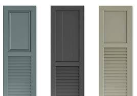 Check spelling or type a new query. Composite Wood Exterior Shutters Adorned Openings